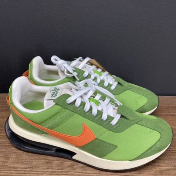 Nike Air Max Pre-Day LX Men’s Size 8 Chlorophyll Green Treeline Orange New - Picture 5 of 9